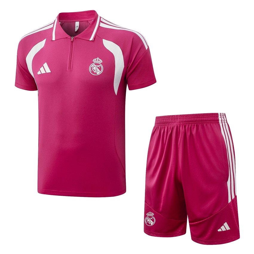 Survetement Real Madrid Polo 2026 2027 Rose (1) Survetement Real Madrid Polo 2026 2027 Rose (1)