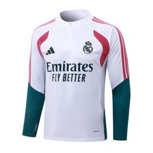 Survetement Real Madrid Training 2026 2027 Blanc Rouge (4) Survetement Real Madrid Training 2026 2027 Blanc Rouge (4)