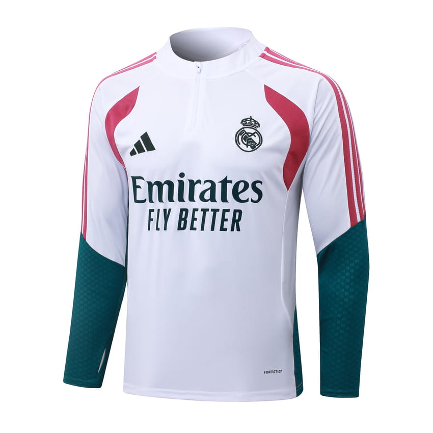 Survetement Real Madrid Training 2026 2027 Blanc Rouge (4) Survetement Real Madrid Training 2026 2027 Blanc Rouge (4)