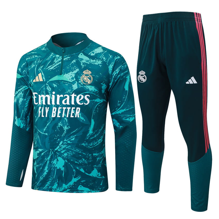 Survetement Real Madrid Training 2026 2027 Vert Nuit (1) Survetement Real Madrid Training 2026 2027 Vert Nuit (1)