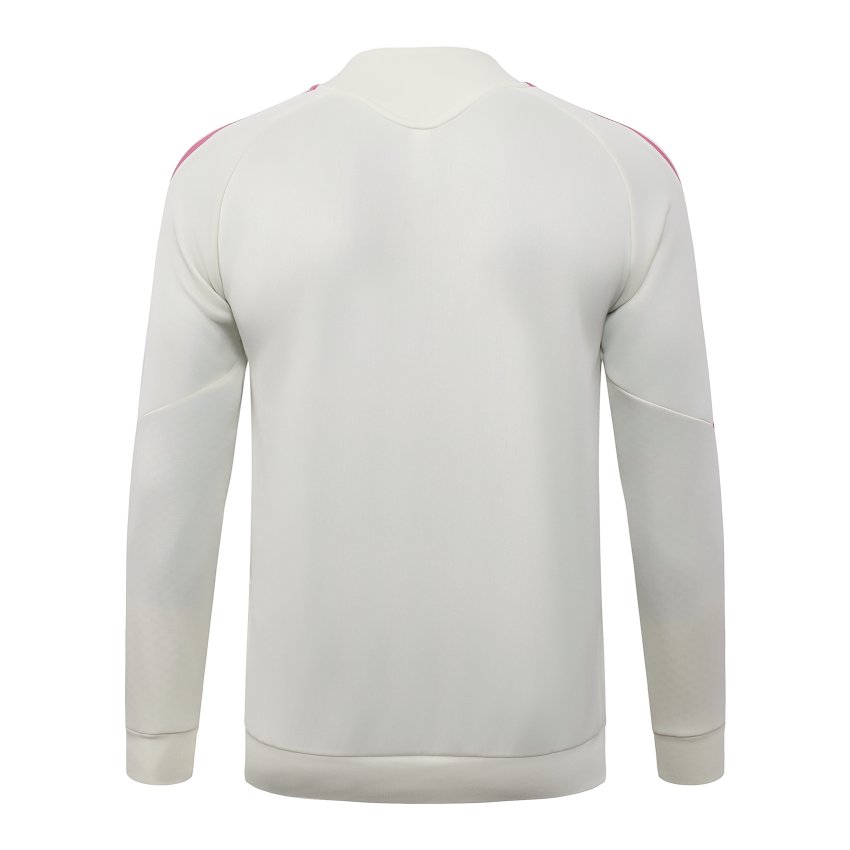 Survetement Real Madrid Veste 2026 2027 Beige Rouge (3) Survetement Real Madrid Veste 2026 2027 Beige Rouge (3)