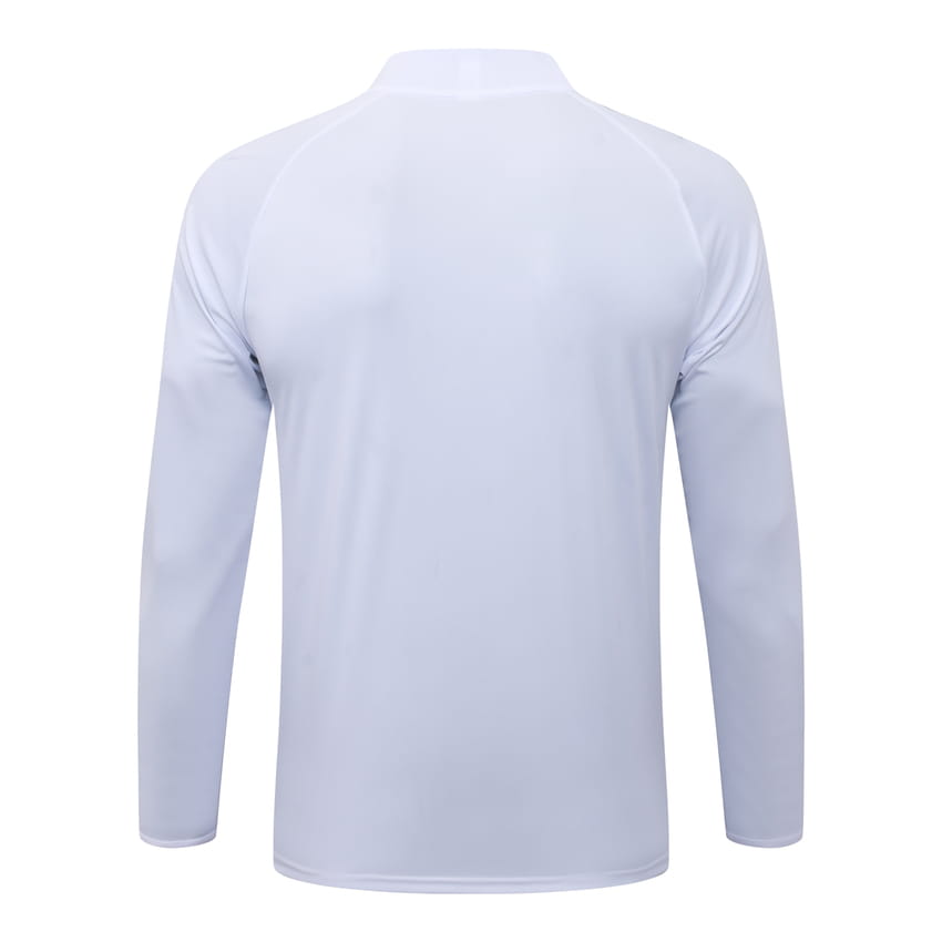 Survetement Real Madrid Veste 2026 2027 Blanc Clair (2)