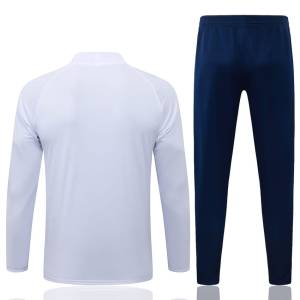 Survetement Real Madrid Veste 2026 2027 Blanc Clair (4)