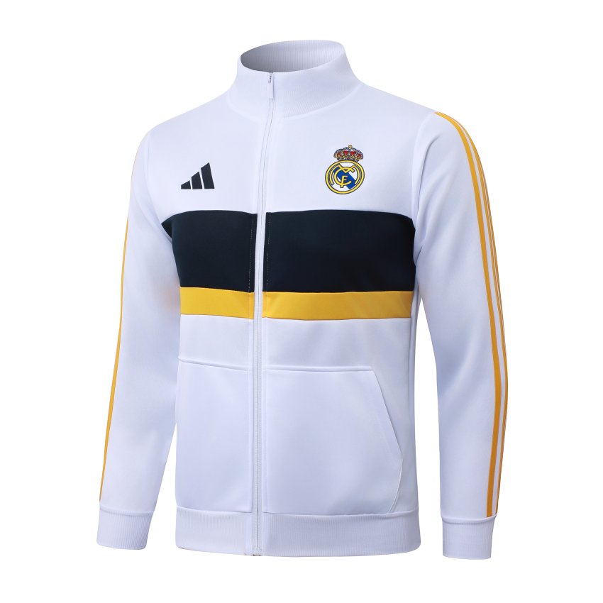 Survetement Real Madrid Veste 2026 2027 Blanc Eclatant (4)