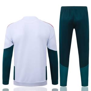 Survetement Real Madrid Veste 2026 2027 Blanc Rouge (4)