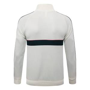 Survetement Real Madrid Veste 2026 2027 Blanc Vert (3)