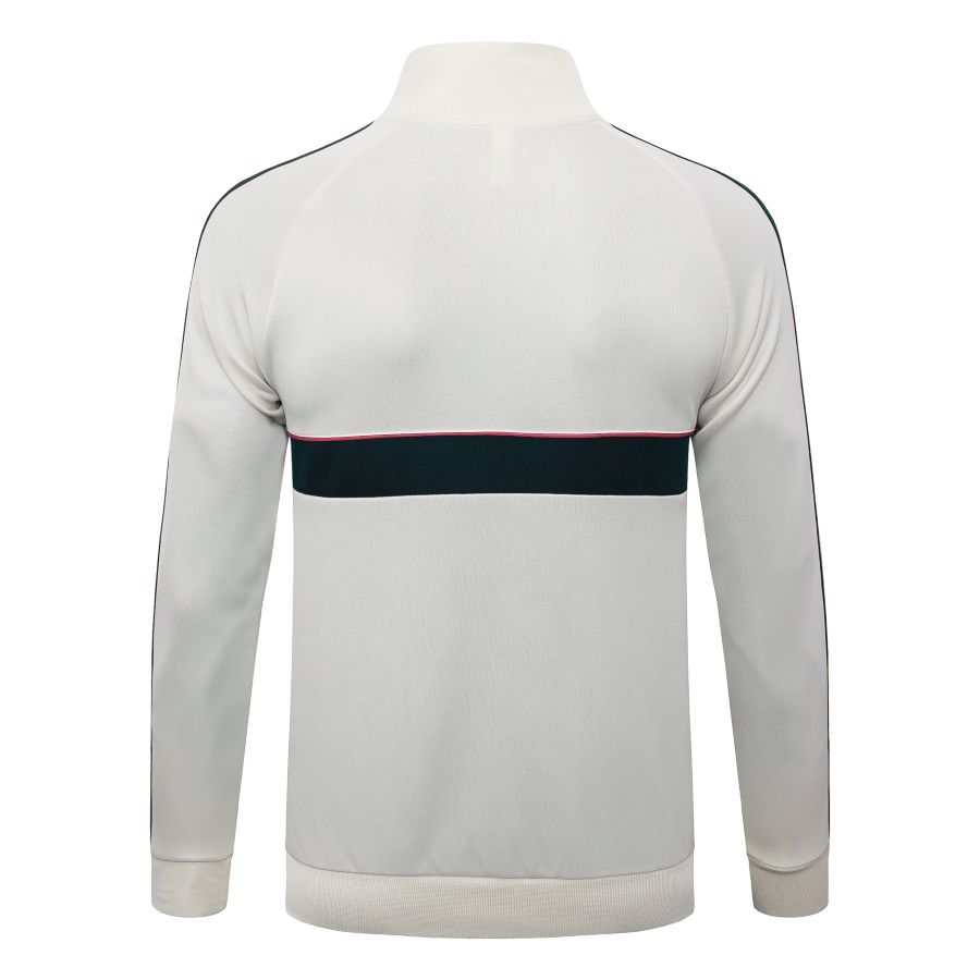 Survetement Real Madrid Veste 2026 2027 Blanc Vert (3)