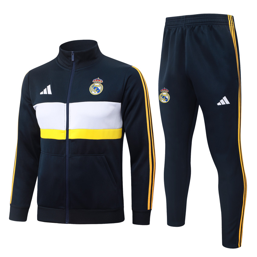 Survetement Real Madrid Veste 2026 2027 Bleu Marine (1) Survetement Real Madrid Veste 2026 2027 Bleu Marine (1)