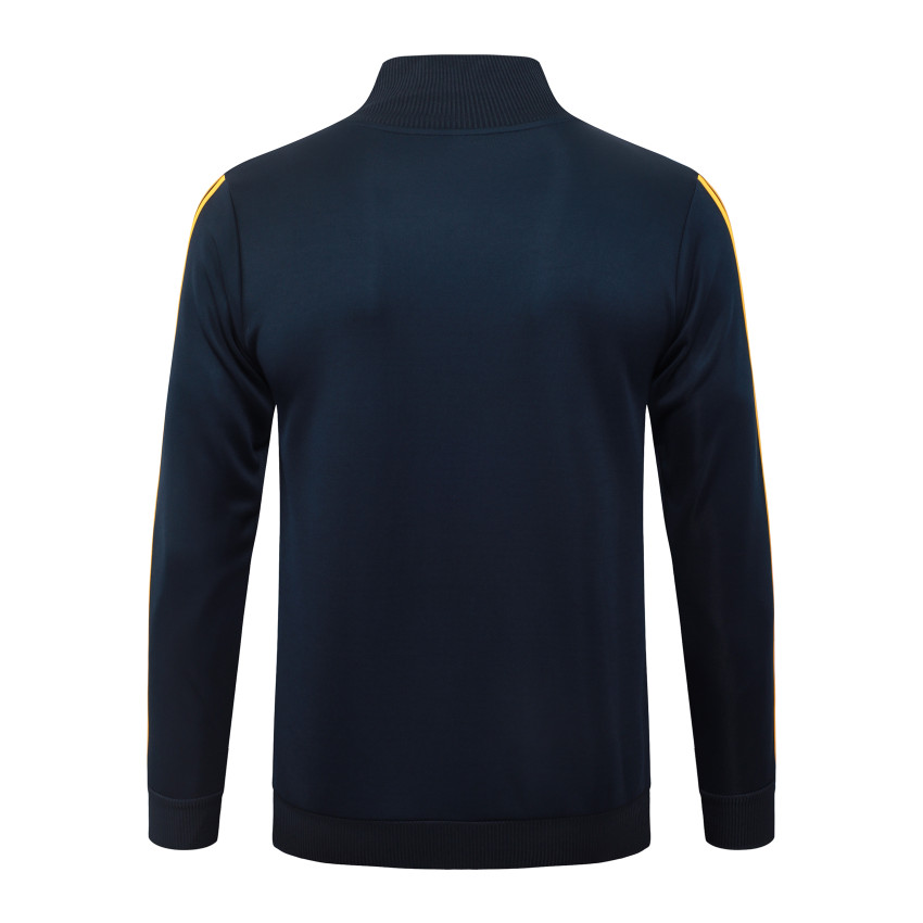 Survetement Real Madrid Veste 2026 2027 Bleu Marine (3) Survetement Real Madrid Veste 2026 2027 Bleu Marine (3)