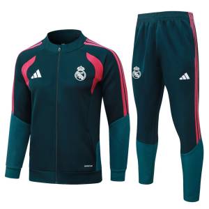 Survetement Real Madrid Veste 2026 2027 Bleu Pétrole