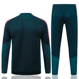 Survetement Real Madrid Veste 2026 2027 Bleu Pétrole (4)