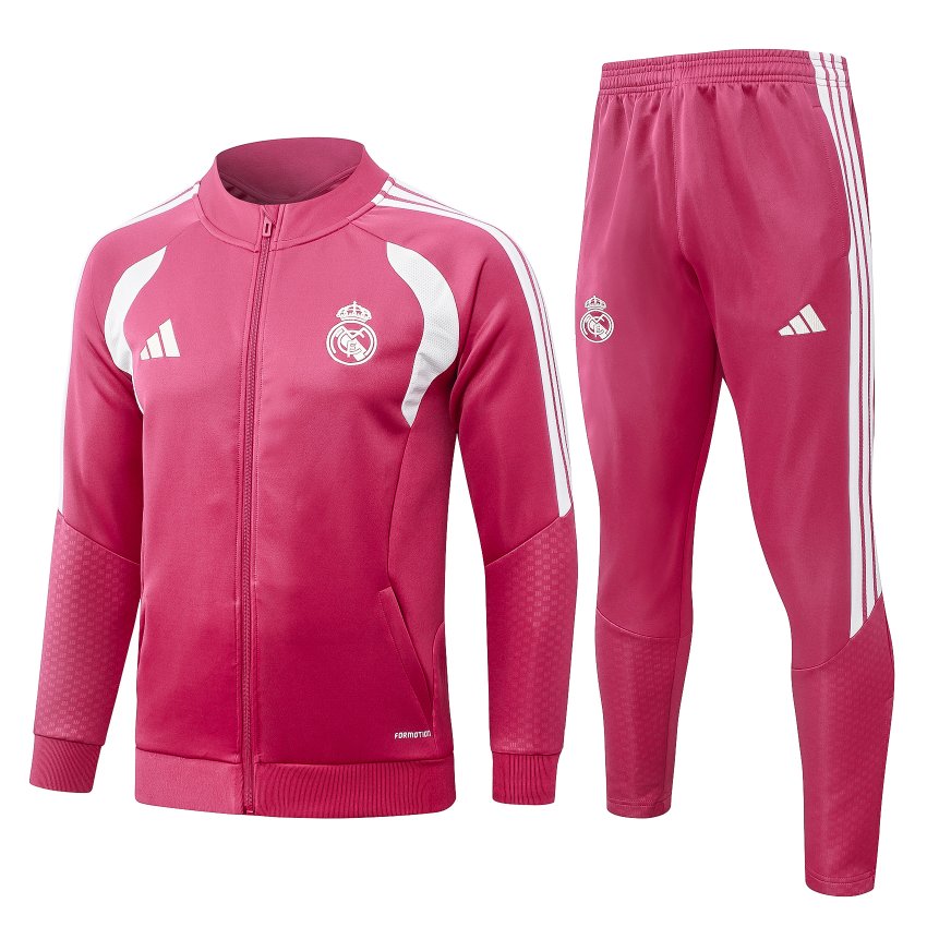 Survetement Real Madrid Veste 2026 2027 Rose (1) Survetement Real Madrid Veste 2026 2027 Rose (1)