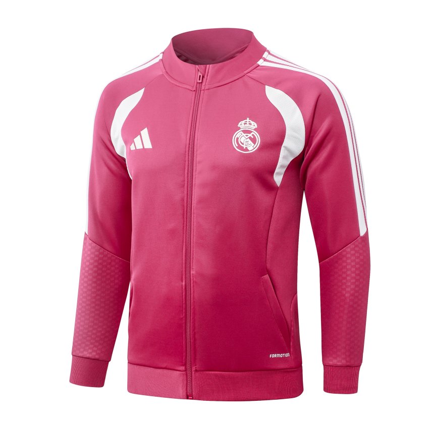 Survetement Real Madrid Veste 2026 2027 Rose (4) Survetement Real Madrid Veste 2026 2027 Rose (4)